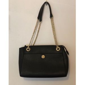 Black Purse with Gold Detail NWOT